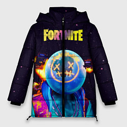 Куртка зимняя женская Astro Jack Fortnite, цвет: 3D-черный