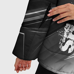 Куртка зимняя женская JUVENTUS, цвет: 3D-черный — фото 2