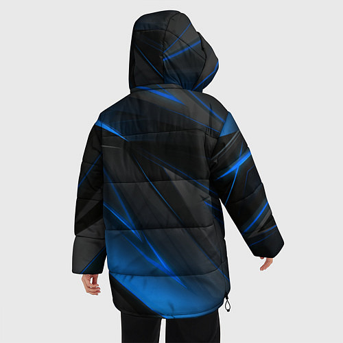 Женская зимняя куртка JUVENTUS / 3D-Черный – фото 4