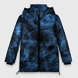 Женская зимняя куртка Синий дым