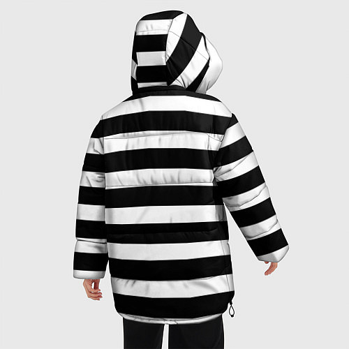 Женская зимняя куртка Моряк / 3D-Черный – фото 4