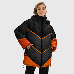 Куртка зимняя женская Counter-Strike, цвет: 3D-черный — фото 2