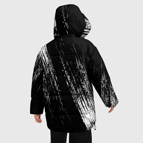 Женская зимняя куртка Wu-Tang Clan / 3D-Черный – фото 4