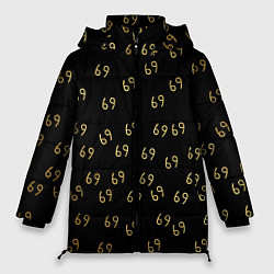 Женская зимняя куртка 6ix9ine Gold