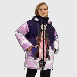 Куртка зимняя женская Незуко, цвет: 3D-светло-серый — фото 2