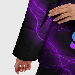 Куртка зимняя женская BRAWL STARS DJ FRANK, цвет: 3D-черный — фото 2