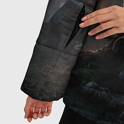 Куртка зимняя женская The Last of Us part 2, цвет: 3D-черный — фото 2
