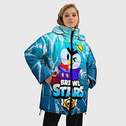 Куртка зимняя женская Brawl stars MR P, цвет: 3D-красный — фото 2