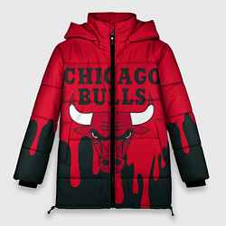 Куртка зимняя женская Chicago Bulls, цвет: 3D-светло-серый