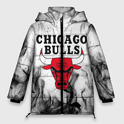 Куртка зимняя женская CHICAGO BULLS, цвет: 3D-черный