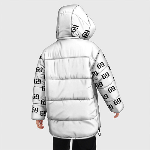 Женская зимняя куртка 6ix9ine Tekashi / 3D-Черный – фото 4