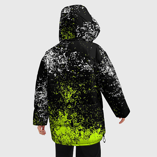 Женская зимняя куртка FAIRY TAIL / 3D-Черный – фото 4