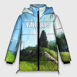 Куртка зимняя женская FARCRY5, цвет: 3D-черный