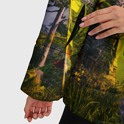 Куртка зимняя женская FARCRY4, цвет: 3D-черный — фото 2