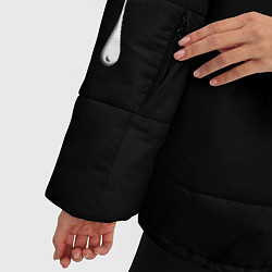 Куртка зимняя женская ПОДТЁКИ, цвет: 3D-черный — фото 2
