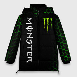 Куртка зимняя женская MONSTER ENERGY, цвет: 3D-черный