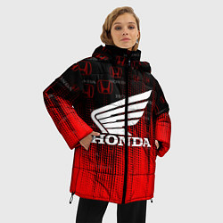 Куртка зимняя женская HONDA, цвет: 3D-светло-серый — фото 2
