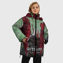 Куртка зимняя женская The Witcher 5-летие, цвет: 3D-черный — фото 2