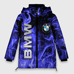 Куртка зимняя женская BMW, цвет: 3D-черный