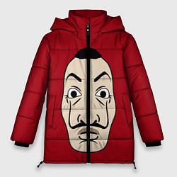 Куртка зимняя женская Бумажный Дом, цвет: 3D-черный