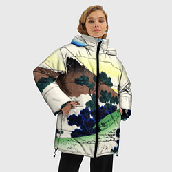 Куртка зимняя женская ЯПОНИЯ, цвет: 3D-черный — фото 2