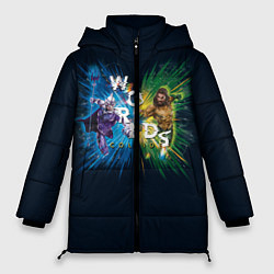 Куртка зимняя женская WORLD COLLIDE, цвет: 3D-светло-серый