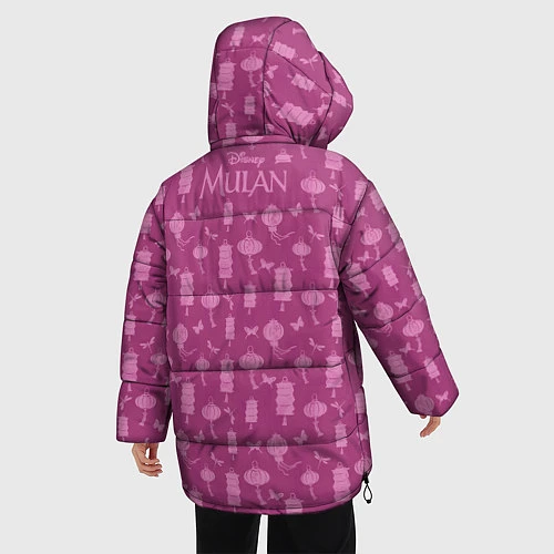Женская зимняя куртка Мулан / 3D-Черный – фото 4