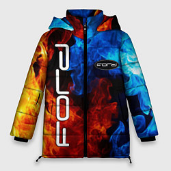 Куртка зимняя женская FORD, цвет: 3D-красный