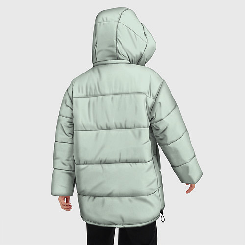 Женская зимняя куртка Котенок покемон пикачу арт / 3D-Черный – фото 4
