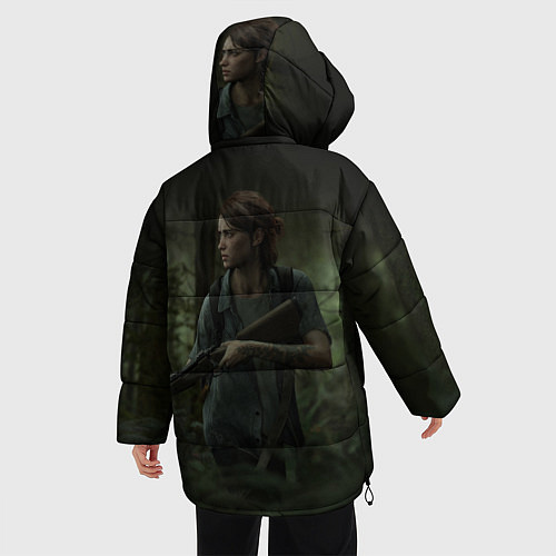 Женская зимняя куртка THE LAST OF US 2 ЭЛЛИ / 3D-Черный – фото 4