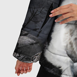 Куртка зимняя женская БЕЛЫЙ ВОЛК D, цвет: 3D-черный — фото 2