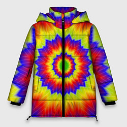 Женская зимняя куртка Tie-Dye