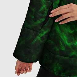 Куртка зимняя женская Текстура, цвет: 3D-черный — фото 2