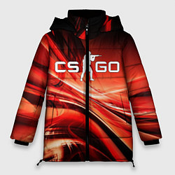 Куртка зимняя женская CS GO КС ГО, цвет: 3D-черный