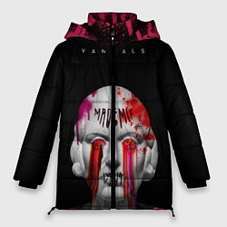 Куртка зимняя женская Вандалы арт, цвет: 3D-черный