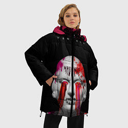 Куртка зимняя женская Вандалы арт, цвет: 3D-черный — фото 2