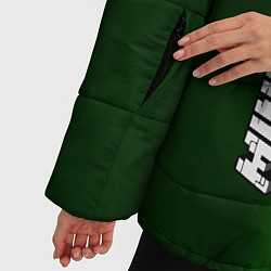 Куртка зимняя женская MINECRAFT МАЙНКРАФТ, цвет: 3D-светло-серый — фото 2