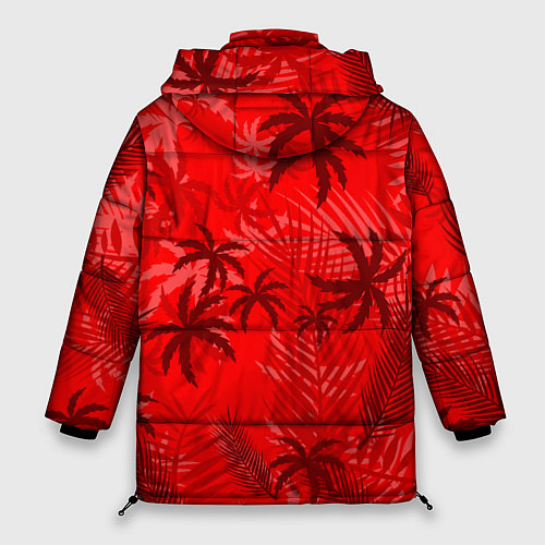 Женская зимняя куртка BRAWL STARS EVIL GENE ДЖИН / 3D-Красный – фото 2