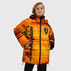 Куртка зимняя женская LAMBORGHINI, цвет: 3D-черный — фото 2