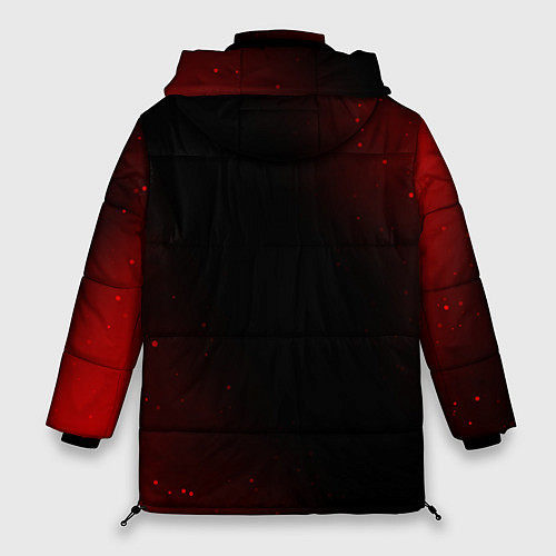 Женская зимняя куртка LIL PEEP ЛИЛ ПИП / 3D-Красный – фото 2