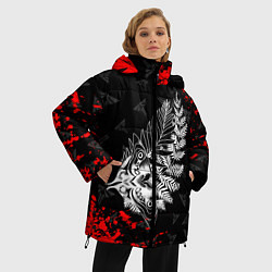 Куртка зимняя женская THE LAST OF US 2 ТАТУ ЭЛЛИ, цвет: 3D-черный — фото 2
