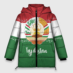 Куртка зимняя женская Таджикистан, цвет: 3D-черный