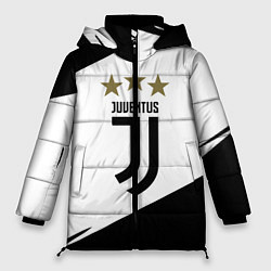 Куртка зимняя женская JUVENTUS, цвет: 3D-черный