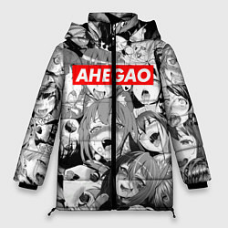 Куртка зимняя женская AHEGAO АХЕГАО, цвет: 3D-черный
