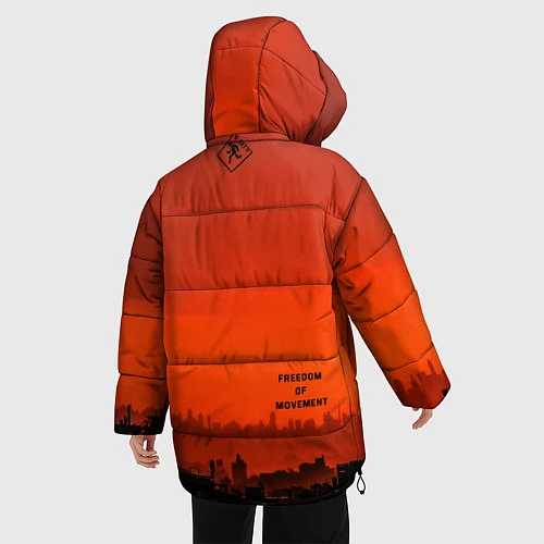 Женская зимняя куртка Street runner / 3D-Черный – фото 4
