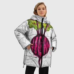 Куртка зимняя женская Vegan, цвет: 3D-черный — фото 2