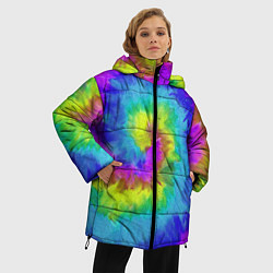 Куртка зимняя женская ХИППИ, цвет: 3D-черный — фото 2