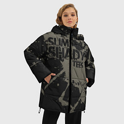 Куртка зимняя женская Slim Shady, цвет: 3D-черный — фото 2