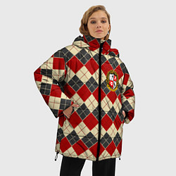 Куртка зимняя женская Академия Амбрелла 2, цвет: 3D-черный — фото 2