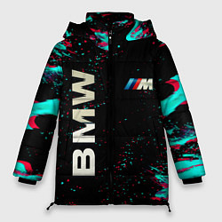 Куртка зимняя женская BMW, цвет: 3D-светло-серый